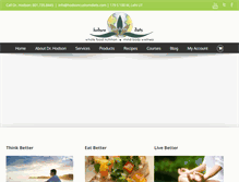 Tablet Screenshot of hodsoncustomdiets.com